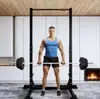 Barra de dominadas de pie sin perforaciones para el hogar Super Kai, Estante para mancuernas unisex, Equipo de fitness desmontable y móvil