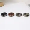 Goma Elástica para el Cabello de Alta Elasticidad, Banda de Goma Duradera, Cuerda para el Cabello Simple Retro sin Costuras, Anillo de Goma de Moda para Coleta Alta, Accesorio para el Cabello