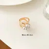 Anel Aberto para Mulheres, Conjunto de Anéis Estilo Minimalista, Joias Doce e Cool Estilo Hot Girl, Anel de Borboleta de Alta Qualidade