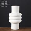 Diy pintado liso vaso branco cerâmico atacado jardim de infância pais-filho handmade pintura cerâmica pequena decoração de vaso
