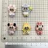 Lindo Dibujo Animado Paño de Esponja Accesorios de Resina Pegamento de Crema para Manualidades Funda de Teléfono Móvil Imán para Refrigerador Accesorios para el Cabello Diadema Material