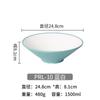 Vajilla de Melamina Tazón Cónico Bicolor Tazón Comercial para Fideos Tazón para Hot Pot Picante Tazón Redondo para Ramen Tazón Específico de Restaurante para Sopa de Caracoles