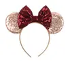 Faixa de Cabeça Nova Transfronteiriça da Amazon Acessórios de Cabelo para Bebê de Férias Faixa de Cabelo de Leopardo AliExpress Faixa de Cabeça Infantil do Mickey