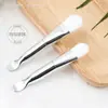 Pincel de Silicone Dupla Face para Máscara Facial para Aplicação de Máscaras de Argila, com Espátula, Pincel de Maquiagem Multifuncional, Ferramenta de Beleza