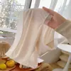Pantaletas de Modal Sin Costuras para Niña con Refuerzo de Seda de Morera, Cintura Alta Elástica de Encaje, de Cintura Media, Bragas Ajustadas a la Cadera para Mujer