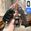 Adecuado para Cubierta de Llave Geely Xingyue L Coche Emgrand Star Nuevo Binyue Bolsa para Llave de Coche con Hebilla de Dibujos Animados