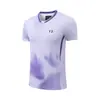 Nuevos Uniformes de Bádminton para Hombres y Mujeres, Ropa Deportiva Transpirable de Secado Rápido de Manga Corta, Uniformes de Tenis para Estudiantes y Niños, Uniformes de Competición, Transpirable de Verano 760