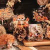 Pacote de Adesivos Pet Poesia de Açúcar Série História Colagem de Folhas Materiais de Decoração para Diário Colagem Vintage 30 Folhas em 6 Designs