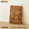 Tabla de cortar de teca personalizada, de doble cara, adecuada para uso doméstico, tabla de cortar de madera maciza con fregadero integrado, tabla de cortar con fregadero para cortar verduras