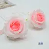 Flores Simuladas de Rosa Anna, Rosas Realistas de Alta Gama, Guirnalda de Pared de Flores para Bodas, Accesorios para Arreglos Florales de Paisajismo Exterior