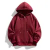 Sudadera con Cremallera Pesada para Hombre y Mujer, Otoño/Invierno, Color Sólido, Corte Holgado, Forrada de Polar, Engrosada, Piel de Zorro Plateado, Chaqueta Casual