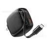 Cargador de Viaje Essager 65W Gan con Cable Retráctil C+C+A Adecuado para Carga Rápida de Teléfonos Móviles, Laptops y Tablets