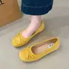 Promoção Quente Versátil Estilo Francês Sapatos Femininos 2026 Novo Outono Elegante Sapatilhas Temperamento Sapatilhas de Início de Outono para Mulheres
