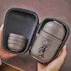 Conjunto de Chá Presente Conjunto de Chá Portátil para Viagem Zisha Vidro Copo Rápido Copo de Justiça Uma Panela Seis Copos Separação de Água e Chá Conjunto Completo