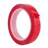 En Stock Película Roja Transparente Nano Acrílico Cinta de Doble Cara Impermeable Sin Rastro Resistente a Altas Temperaturas Placa de Nombre de Coche Nano Cinta de Doble Cara