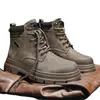 Botas Martin de estilo retro y versátiles para hombre, nueva colección de otoño, para exteriores, antideslizantes y duraderas, tallas 39-45, disponibles en tallas más grandes