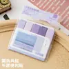 Etiquetas de papel simples para escribir, notas adhesivas para estudiantes, marcapáginas de clasificación de colores Morandi, pestañas de índice