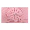 Diademas Europeas y Americanas de Nailon para Bebés, Diademas Elásticas de Flor de Cerilla, Accesorios Infantiles para las Cuatro Estaciones, Diademas de Princesa Elsa que No Dañan el Cabello