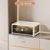Caja de almacenamiento de ropa interior tipo cajón, organizador doméstico tres en uno para sujetadores, panties y calcetines, caja de almacenamiento compartimentada de lujo ligero