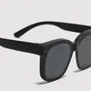 Set de Gafas para Miopía para Hombres, Gafas de Sol para Conducir, Gafas de Sol Polarizadas Clip-On para Gafas de Miopía