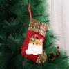 Calcetines de Navidad Suministros de decoración navideña Calcetines de Papá Noel Colgante para árbol de Navidad Bolsa navideña Bolsa de regalo Venta al por mayor