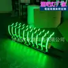 Letrero de mano luminoso feliz cumpleaños Pantalla LED Letrero de valla Letrero de letra Bar KTV Atrezzo de ambiente Personalización