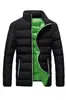 Chaqueta acolchada de algodón para hombre Amazon 2023 comercio exterior chaqueta acolchada de algodón para correr volumen para hombre abrigo de hombre invierno nuevo cuello alto algodón pluma algodón acolchado