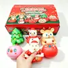 Artículo Caliente Transfronterizo Celebridad de Internet Navidad Anciano Juguete para Apretar PU Rebote Lento Descompresión Juguete Pequeño Suave Adulto
