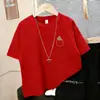 Ropa Infantil Camiseta de Manga Corta para Niños Estilo Verano 2026 Top Estampado Estilo Coreano para Niños Holgada Transpirable Versátil Camiseta