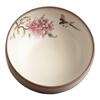 Fabricante Horno Ru Taza de Té Cerámica Gama Alta Taza de Maestro Taza para Beber Té Taza de Cata de Té Gelatina de Manteca Flor de Peonía Taza de Boca Ancha Taza de Té