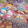 Nueva Línea de Arte Cachorro Pegatinas en Relieve Estilo Fresco Dulce Pegatinas Decorativas para Cuaderno Infantil Pegatinas Creativas