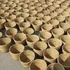 Cesta de Almacenamiento de Pajitas Personalizada, Tejida a Mano con Juncos Empalmados, Cubo Abrazador Tejido, Macetero, Cubierta Decorativa, Cesta de Almacenamiento