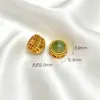 Retenção de Cor Alta Método Antigo Areia Dourada Diamante Incrustado em Ouro Contas Espaçadoras com Contas Pingente Solto DIY Manual Pulseira Pingente de Franja Acessórios