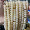 Suministro directo de fábrica cuentas de ábaco de vidrio para nieve cuentas de vidrio 10*8mm cuentas semiacabadas accesorios para pulseras dly