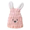 Gorro para Secar el Cabello de Niños, Súper Absorbente y de Secado Rápido, Gorro de Baño Secador de Cabello para Niñas, Toalla para el Cabello, Turbante para la Cabeza para Baño de Bebés