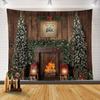 Amazon gran oferta Navidad tela colgante decoración hogar sala de estar habitación tapiz tela de fondo para fiesta de Navidad