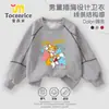 Sudadera Periférica de Dibujos Animados del Nuevo Sonic the Hedgehog 2025 Ropa de Otoño para Niños Chaqueta Versátil de Cuello Redondo para Niños