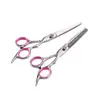 Venta set de tijeras de barbero de acero inoxidable tijeras planas para el hogar tijeras de entresacar tijeras para flequillo set de tijeras combinadas tijeras de peluquería