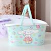 Kulomi Big Ear Dog Bath Basket Cesta de lavagem portátil Novo dormitório Banheiro Suprimentos Cesta de armazenamento