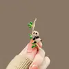 Broche com Acabamento de Luxo, Estilo Nicho e Simples, Alfinete de Roupa, Acessório de Pérola para Terno, Broche