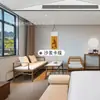 Moshang Light Living Hotel Móveis Quarto Padrão Conjunto Completo Personalizado Hotel de Luxo Apartamento Quarto Modelo Móveis de Painel Fábrica