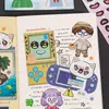 Livro de Adesivos Yuxian: Aventuras de Expressões - Meme Criativo e Engraçado de Expressão Colagem DIY Diversão Estudantil Livro de Adesivos