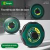 Fabricante Régua de Fibra 30,5m 100m Régua de Disco Fita Métrica Plástica Macia Operada por Manivela Régua de Fita de Couro Personalizável Régua de Medição