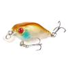 Isca Luya Rock little fat 4cm/4.6g preto três ganchos plástico simulação isca artificial isca dura equipamento de pesca