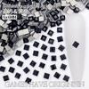 6mm Quadrado Strass Fundo Plano Cristal Vidro Diamante Cristal Adesivo Diamante DIY Unha Arte Joias Acessórios de Unha Vestíveis Fabricante Atacado