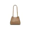 Nova Bolsa de Mão Tecida de Luxo Leve para Mulheres, Bolsa de Ombro, Grande Capacidade, Textura de Corrente, Bolsa para Paraquedas