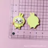 Lindo Dibujo Animado Goteo de Aceite Bebé DIY Pegamento de Crema Funda Casera para Teléfono Móvil Colgante para Tocados Pasador Joyería Accesorios de Resina