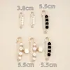 Pantalones Falda Fijos de Cintura Ceñida con Broche de Perla Artefacto de Cintura Ceñida Ropa Cuello Capa Broche Ligero Anti-deslizamiento Joyería