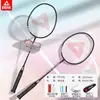 Tienda Insignia de Raquetas de Bádminton Peak/Peak Doble Raqueta Equipo para Adultos Ultra-Ligero Carbono Profesional Duradero Set para Niños