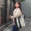 Bolsa de Hombro de Lana de Doble Cara Estilo Ins Nuevo Otoño e Invierno Bolsa de Compras de Gran Capacidad Moderna